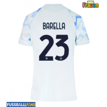 Inter Milan Nicolo Barella #23 Auswärtstrikot Frauen 2025-26 Kurzarm